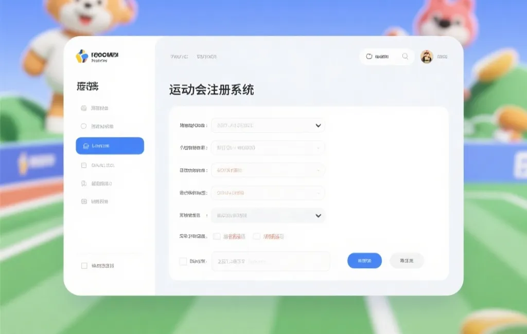 动物运动会注册系统深度解读：结构透明，安全高效的信息流转之道